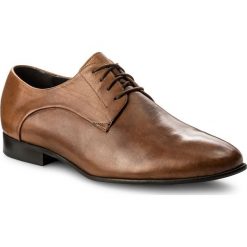 Buty wizytowe męskie: Półbuty NIK – 04-0387-01-5-04-02 Rudy
