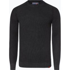 Superdry - Sweter męski, czarny. Czarne swetry męskie marki Superdry, s, bez wzorów, z bawełny, bez kołnierzyka, bez kaptura. Za 329,95 zł.