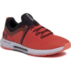 Buty UNDER ARMOUR - Ua Hovr Rise 3022025-603 Red. Czerwone buty sportowe męskie Under Armour, z tworzywa sztucznego, bez zapięcia, na fitness i siłownię. Za 439,00 zł.