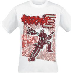 T-shirty męskie: Killswitch Engage Robot T-Shirt biały