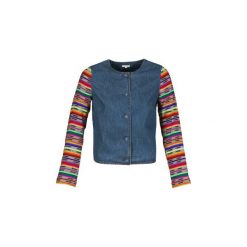 Żakiety / Blezery Manoush INDIAN DENIM. Niebieskie żakiety damskie marki Manoush, z denimu. Za 709,50 zł.