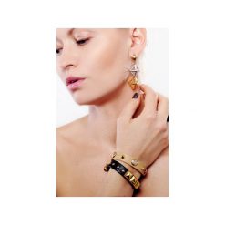 Pyramid Earrings. Żółte kolczyki damskie marki Joccos design, srebrne. Za 285,00 zł.