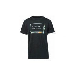 T-shirty z krótkim rękawem Rip Curl CAMISETA PARA HOMBRE. Czarne t-shirty męskie Rip Curl, s, bez wzorów, bez kołnierzyka, krótkie. Za 153,70 zł.