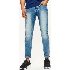 Jeansy STRAIGHT - Niebieski. Niebieskie jeansy męskie Cropp. Za 89,99 zł.
