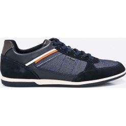 Geox - Buty. Szare halówki męskie Geox, z materiału, na sznurówki. W wyprzedaży za 339,90 zł.