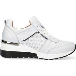 Sneakersy białe. Białe sneakersy damskie Arturo Vicci, ze skóry. Za 259,00 zł.