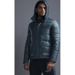 Kurtka puchowa męska 4F x PROSTO. Kurtki męskie xxl, z nadrukiem, z syntetyku. W wyprzedaży za 249,99 zł.