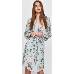 Answear - Sukienka Secret Garden. Sukienki damskie ANSWEAR, na co dzień, s, bez wzorów, z tkaniny, casualowe, bez kołnierzyka, bez rękawów, mini, rozkloszowane. Za 189,90 zł.