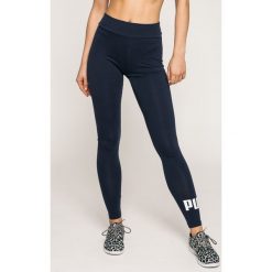 Puma - Legginsy. Niebieskie legginsy damskie marki Puma, s, z elastanu. W wyprzedaży za 99,90 zł.