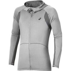 Kurtka sportowa "Tech FZ Hoodie" w kolorze szarym. Szare kurtki sportowe męskie Asics, xl, bez wzorów, z materiału, bez kaptura. W wyprzedaży za 139,95 zł.