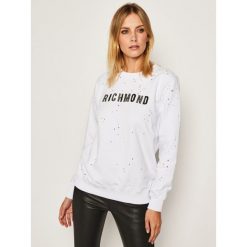 Bluza John Richmond Omaha RWP20007FE. Białe bluzy damskie John Richmond, l, bez wzorów, bez rękawów, bez kaptura. W wyprzedaży za 399,00 zł.