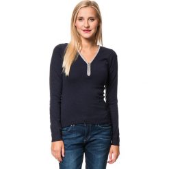 Sweter w kolorze granatowym. Niebieskie bez kategorii marki William de Faye, z kaszmiru. W wyprzedaży za 129,95 zł.