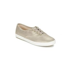 Buty Keds CH METALLIC CANVAS. Żółte trampki i tenisówki damskie marki Keds, bez wzorów, bez zapięcia. Za 231,20 zł.