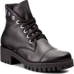 Botki SERGIO BARDI - Adrano FW127263317JR 101. Czarne botki damskie na obcasie marki Sergio Bardi, ze skóry. W wyprzedaży za 229,00 zł.