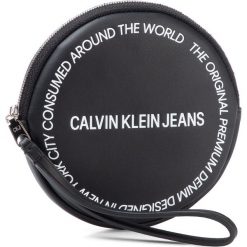 Torebka CALVIN KLEIN JEANS - Sculpted Circle Pouch K60K606165 BDS. Czarne torebki klasyczne damskie Calvin Klein Jeans, bez wzorów, z jeansu, eleganckie, na ramię, bez dodatków. Za 179,00 zł.