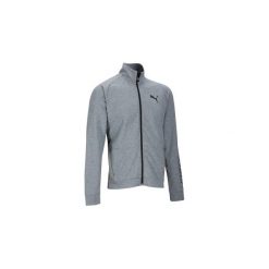 Bluza na zamek Gym & Pilates 100 męska. Szare bluzy męskie rozpinane marki Puma, m, z bawełny. Za 149,99 zł.