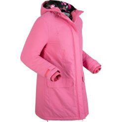 Kurtka parka outdoorowa funkcyjna z kolekcji Maite Kelly bonprix matowy różowy. Różowe kurtki damskie bonprix, s, bez wzorów, bez kaptura. Za 169,99 zł.