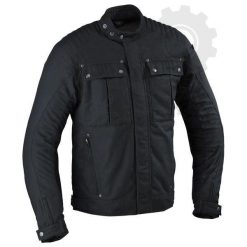 Kurtka tekstylia IXON GAZOLINE kolor czarny, rozmiar M. Czarne kurtki męskie IXON, m, bez wzorów, z materiału, eleganckie, bez kaptura. W wyprzedaży za 429,00 zł.