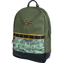 The Legend Of Zelda Hyrule Map Plecak zielony. Zielone plecaki męskie The Legend Of Zelda, z aplikacjami. Za 164,90 zł.