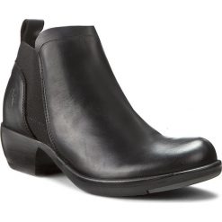 Botki FLY LONDON - Mexifly P143729000 Black. Czarne buty zimowe damskie Fly London, z materiału. W wyprzedaży za 329,00 zł.