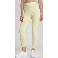 Żółte Legginsy Arineh. Żółte legginsy damskie Renee, s, bez wzorów. Za 49,99 zł.