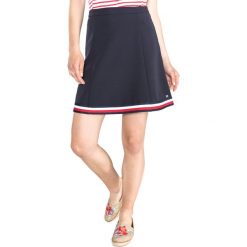 Tommy Hilfiger Angela Global Spódnica Niebieski. Niebieskie spódniczki damskie TOMMY HILFIGER, xs, bez wzorów, z elastanu. Za 602,95 zł.