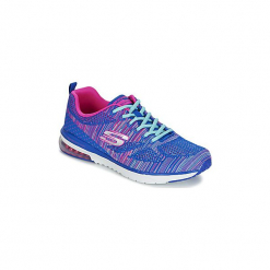 Buty Skechers SKECH-AIR INFINITY. Niebieskie buty sportowe damskie Skechers. Za 287,20 zł.