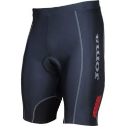 Joma sport Spodenki rowerowe męskie z wkładką czarne r. S (4656). Czarne spodenki sportowe męskie marki Joma sport, sportowe. Za 29,82 zł.