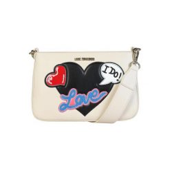 Love Moschino Pochette Listonoszka LOVE MOSCHINO. Kopertówki damskie Love Moschino, w paski, ze skóry, na ramię, bez dodatków. Za 481,00 zł.