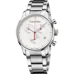 Calvin Klein City Zegarek Srebrny. Szare, analogowe zegarki męskie Calvin Klein, srebrne. Za 1558,95 zł.