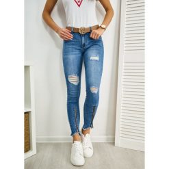 Spodnie My Burbere Jeans Kolor Blue XS. Czarne spodnie męskie LIGARI, s, w paski, z bawełny. Za 139,00 zł.