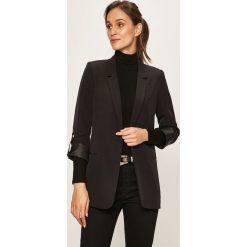 Tally Weijl - Żakiet. Czarne kamizelki damskie TALLY WEIJL, s, bez wzorów, z elastanu. W wyprzedaży za 99,90 zł.