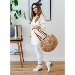 Torebka Pansy camel - UNI. Brązowe torebki klasyczne damskie Fanaberia.com, bez wzorów, eleganckie, bez dodatków. Za 129,00 zł.
