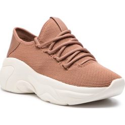 Sneakersy STEVE MADDEN - Chatter SM11000385-04004-750 Blush. Pomarańczowe półbuty damskie Steve Madden, ze skóry ekologicznej. W wyprzedaży za 289,00 zł.