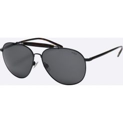 Polo Ralph Lauren - Okulary. Czarne okulary przeciwsłoneczne damskie marki Polo Ralph Lauren. W wyprzedaży za 499,90 zł.