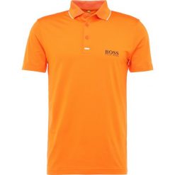 BOSS ATHLEISURE PAULETECH PRO Koszulka sportowa puffin's bill. Pomarańczowe koszulki męskie marki BOSS Athleisure, s, bez wzorów, z elastanu, sportowe, polo, bez rękawów. Za 419,00 zł.