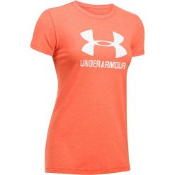 Under Armour Koszulka damska Sportstyle Crew pomarańczowa r. S (1298611-965). Brązowe topy sportowe damskie marki Under Armour, s. Za 72,25 zł.