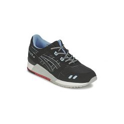 Buty Asics GEL-LYTE III. Czarne trampki i tenisówki damskie Asics, bez wzorów, bez zapięcia. Za 407,20 zł.