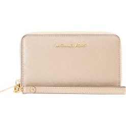 MICHAEL Michael Kors JET SET TRAVEL Portfel pale gold. Żółte portfele damskie marki MICHAEL Michael Kors. Za 459,00 zł.