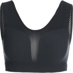 Biustonosze sportowe: adidas Performance WARP BRA Biustonosz sportowy carbon/black