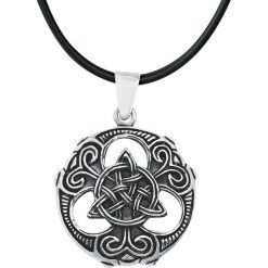 EtNox Magic and Mystic Celtic Knot Wisiorek + Rzemyk standard. Brązowe łańcuszki męskie marki etNox Magic and Mystic, posrebrzane. Za 62,90 zł.
