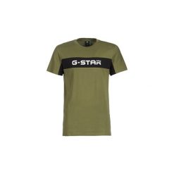 T-shirty z krótkim rękawem G-Star Raw GRAPHIC 80 R T. Zielone t-shirty męskie G-Star RAW, s, bez wzorów, retro, bez kołnierzyka, krótkie. Za 143,20 zł.