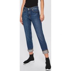 Scotch & Soda - Jeansy The Keeper. Niebieskie jeansy damskie marki Scotch & Soda, bez wzorów, z elastanu. Za 499,90 zł.
