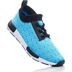 Buty sportowe bonprix niebieski melanż. Niebieskie buty sportowe damskie bonprix, na sznurówki. Za 59,99 zł.