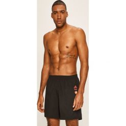 Adidas Performance - Szorty. Czarne spodenki sportowe męskie adidas Performance, s, z nadrukiem, z poliesteru, sportowe. Za 129,90 zł.