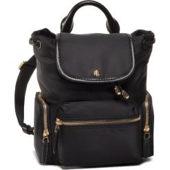 Plecak LAUREN RALPH LAUREN - Kelly 17 431792771001 Black. Czarne plecaki damskie Lauren Ralph Lauren, bez wzorów, z materiału, klasyczne. W wyprzedaży za 589,00 zł.