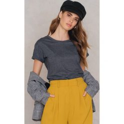 T-shirty damskie: Rut&Circle T-shirt z odkrytymi plecami Lo – Grey