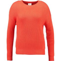 Swetry klasyczne damskie: Karen by Simonsen ACTUAL Sweter mandarin red
