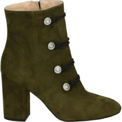 Botki - 03673 CAM OLI. Brązowe botki damskie skórzane marki Venezia. Za 469,00 zł.