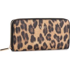 Duży Portfel Damski LIU JO - Xl Zip Around A69174 E0419 Leopardo Marro 03V36. Pomarańczowe portfele damskie Liu Jo, bez wzorów, ze skóry ekologicznej. Za 299,00 zł.